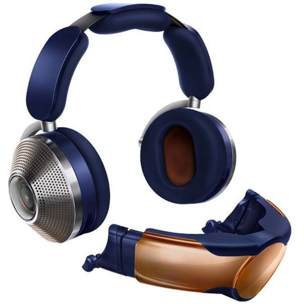 Наушники Dyson Zone Absolute+ Headphones with Air Purification Prussian/Blue/Bright Copper (376121-01/376067-01)