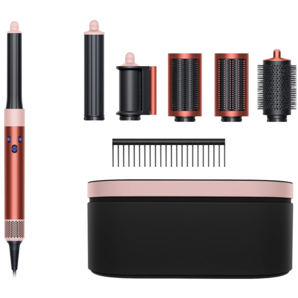 Стайлер Dyson Airwrap Long Volumise Hair Styler Strawberry Bronze/Blush Pink (581840-01)