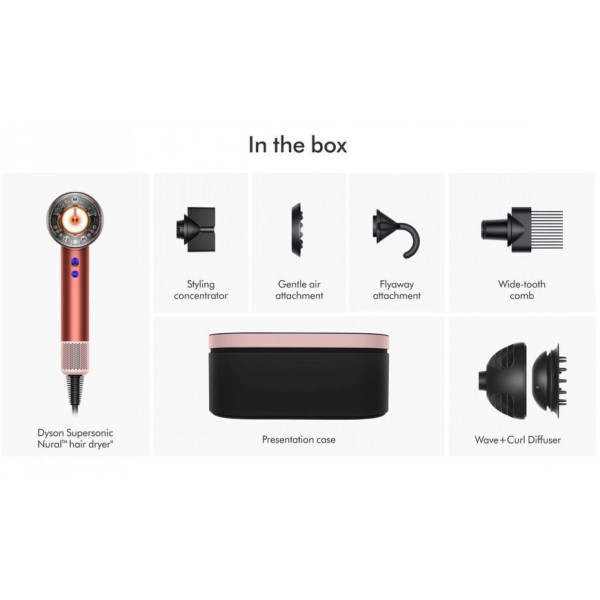 Фен Dyson Supersonic HD16 Nural Strawberry Bronze/Blush Pink + Presentation case (561681-01)