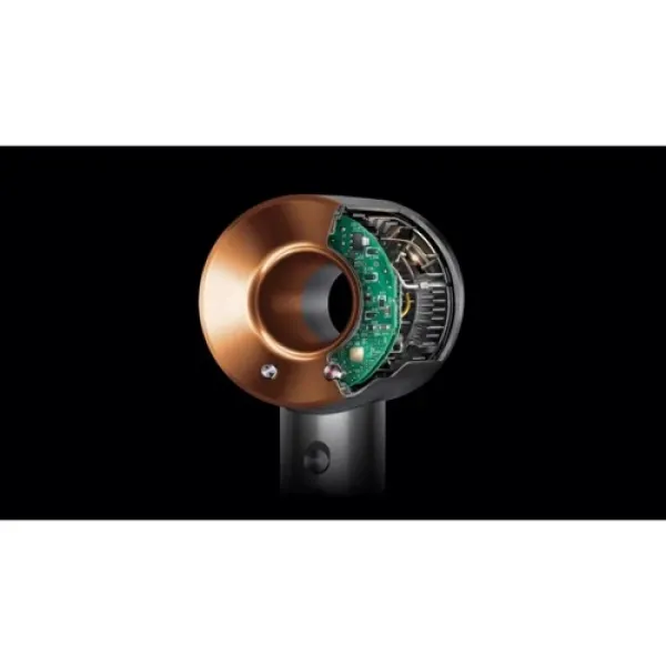 Фен Dyson HD07 Supersonic Straight+Wavy Prussian Blue/Rich Copper (113277-01)