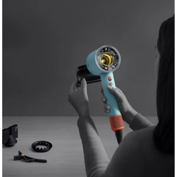 Фен Dyson Supersonic HD16 Nural Ceramic Patina/Topaz (514298-01) UK