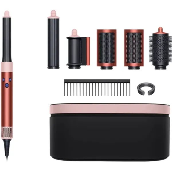 Стайлер для прямого та хвилястого волосся Dyson Airwrap i.d. Multi-Styler and Dryer Straight to Wavy - Amber/Silk (123682-01)