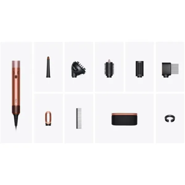 Мультистайлер Dyson Airwrap I.D. HS08 T3/T4 Curly+Coily Amber Silk (142899-01)