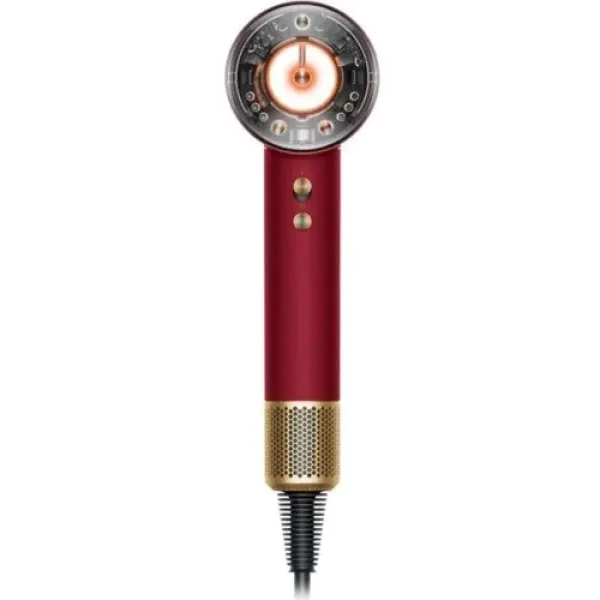 Фен Dyson Supersonic HD16 Nural Straight+Wavy Red Velvet/Gold (493117-01)