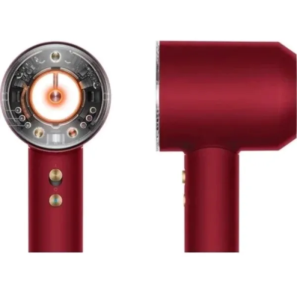 Фен Dyson Supersonic HD16 Nural Straight+Wavy Red Velvet/Gold (493117-01)